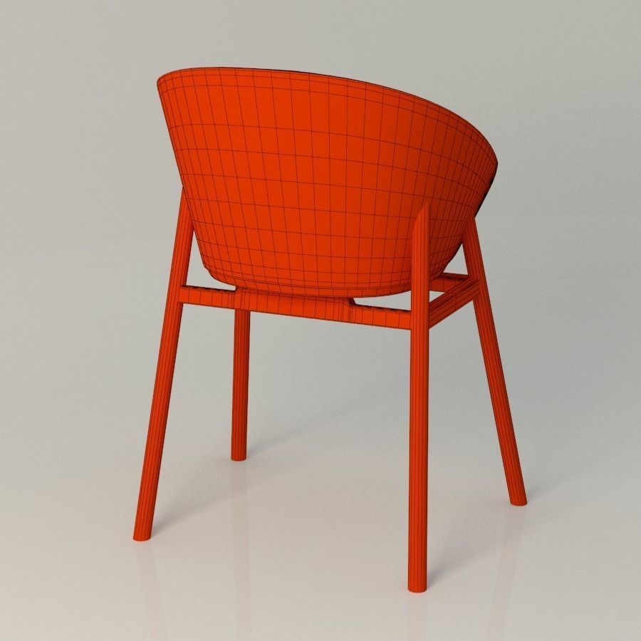 Jacob Nitz chair 3D model_4
