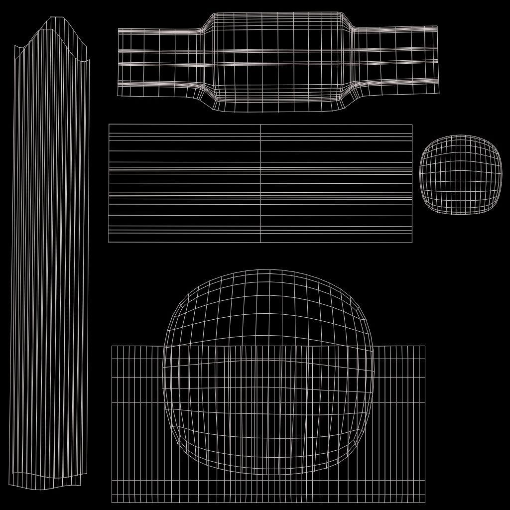 Jacob Nitz chair 3D model_5