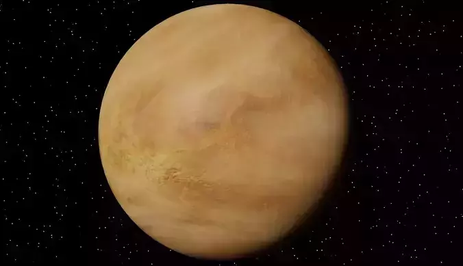 Venus Planet textured 2k and 8k Resolutions 3D model 3D model
