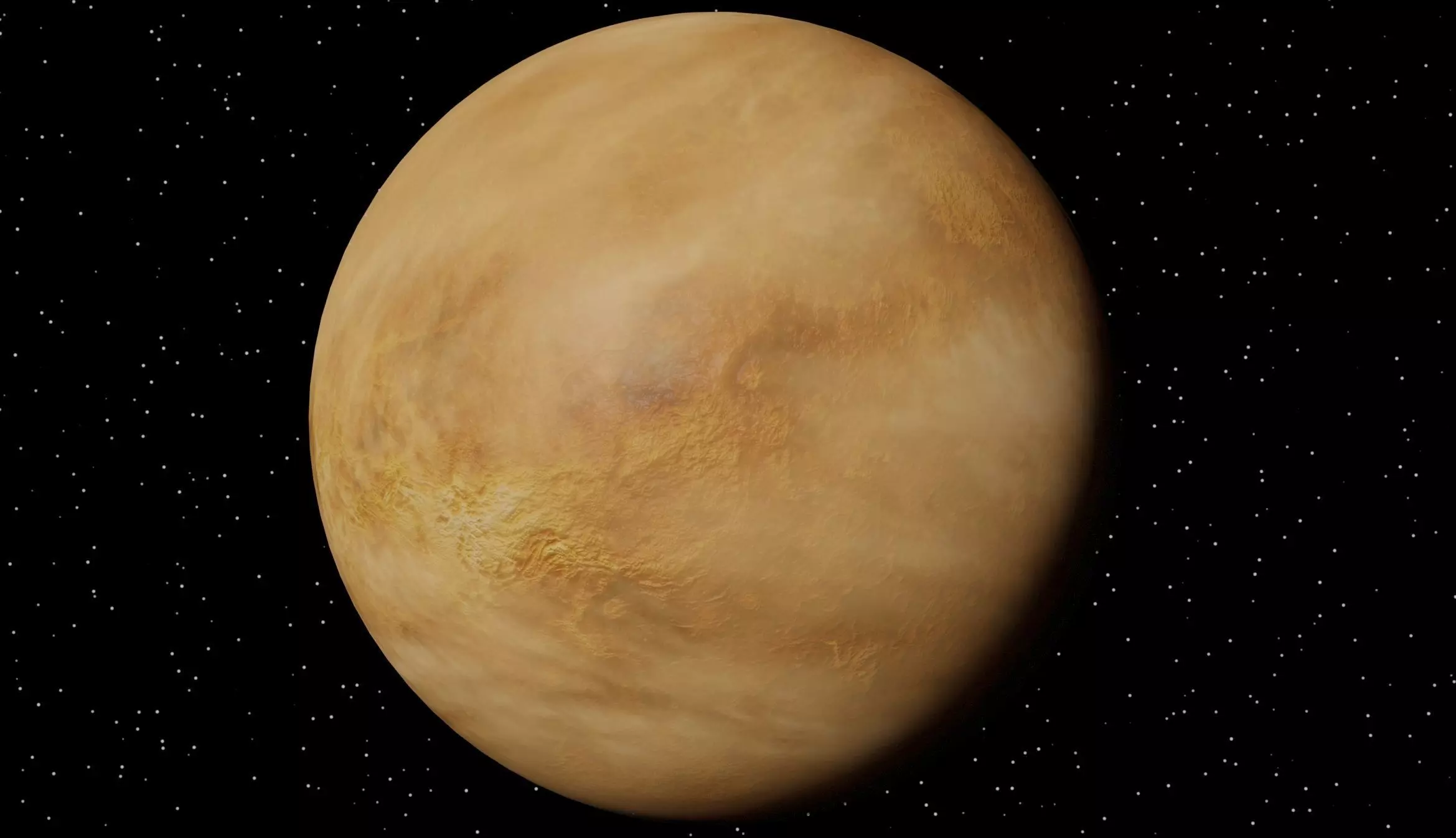 Venus Planet textured 2k and 8k Resolutions 3D model 3D model_0