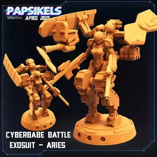 CYBERBABE BATTLE EXOSUIT - ARIES