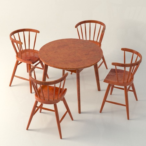 Nakashima Chair and Table