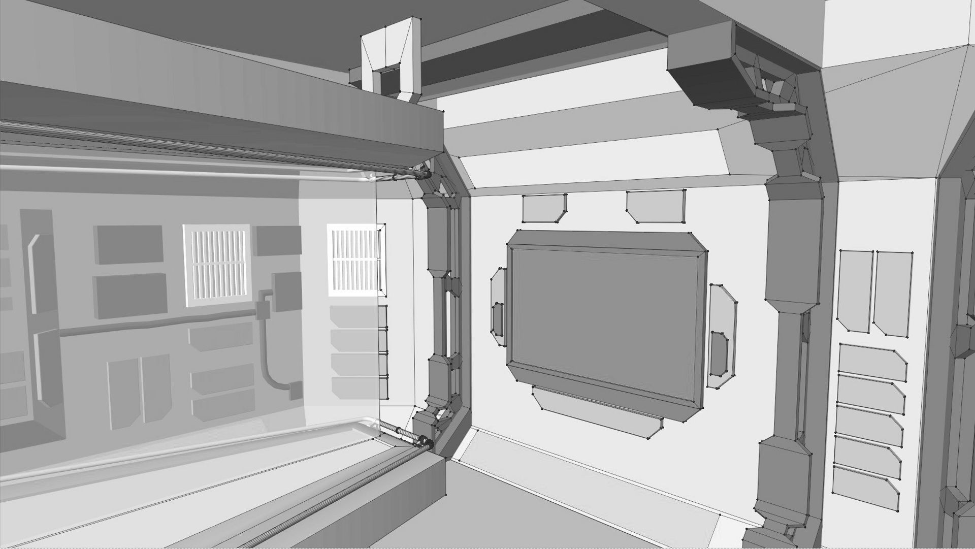 StarGate F-304 Daedalus Battlecruiser Bridge 3D model_14