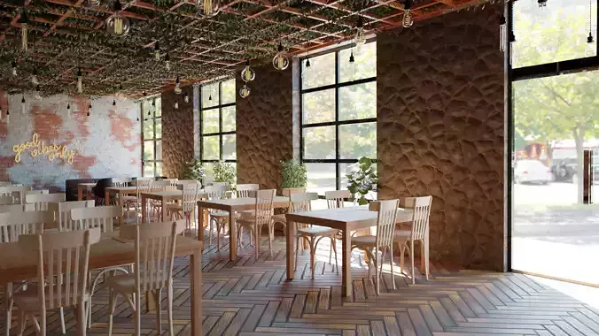 CAFE INTERIOR MODERN