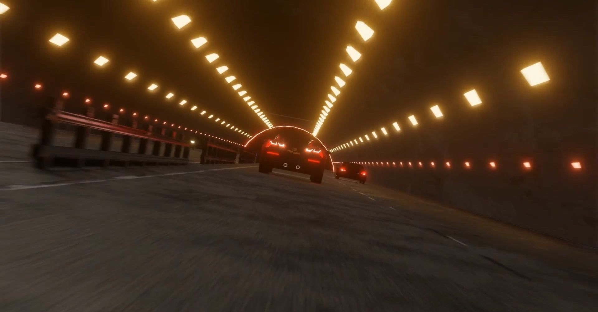 Night Car Track Vehicle Light 3D model Low-poly 3D model_11