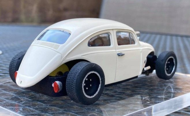 Volksrod Socal hotrod VW Beetle conversion 3D print model_9