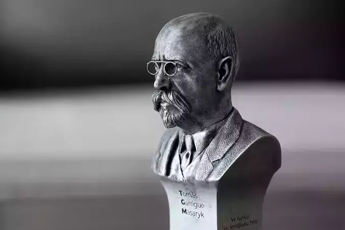 Tomas Garrigue Masaryk 3D print model