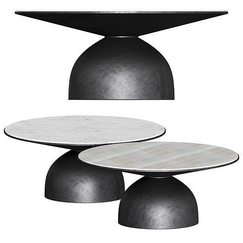 Corbett Coffee Table by Four Hands 3D model