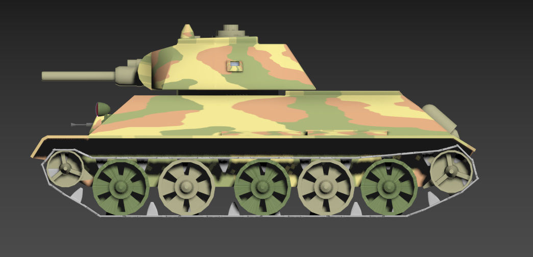 t-34 76 3D model_13