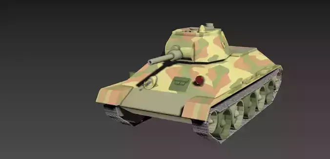 t-34 76 3D model
