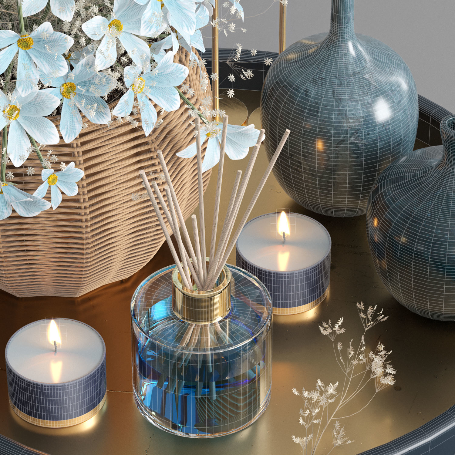 decorative set  21  22  23 3D model_18