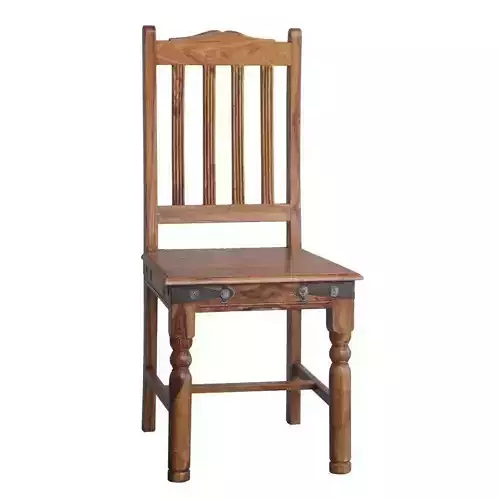 Lola Wood Slat Back Side Chair 