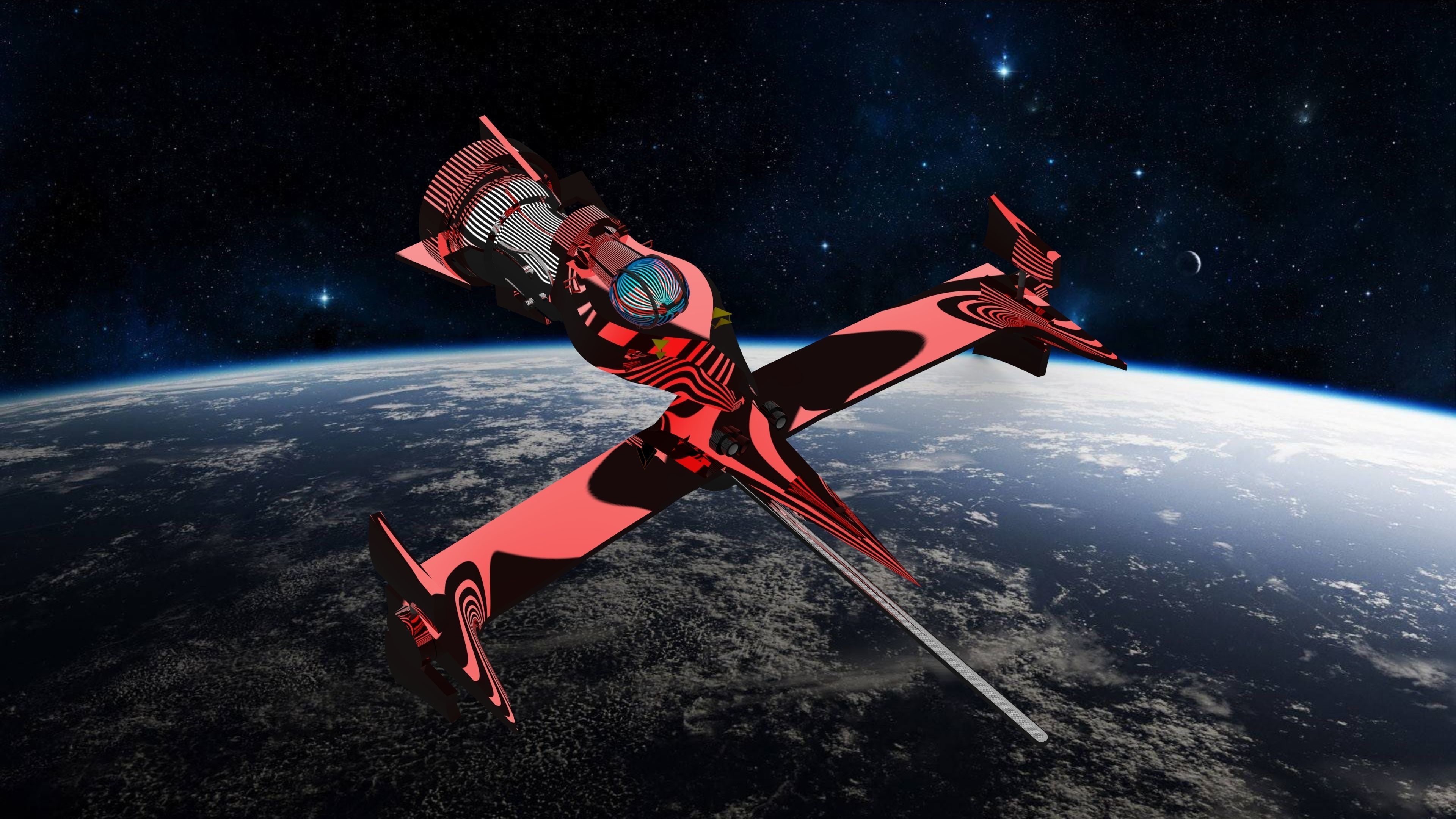 Swordfish II MONO Racer from Cowboy Bebop 3D model 3D model_2
