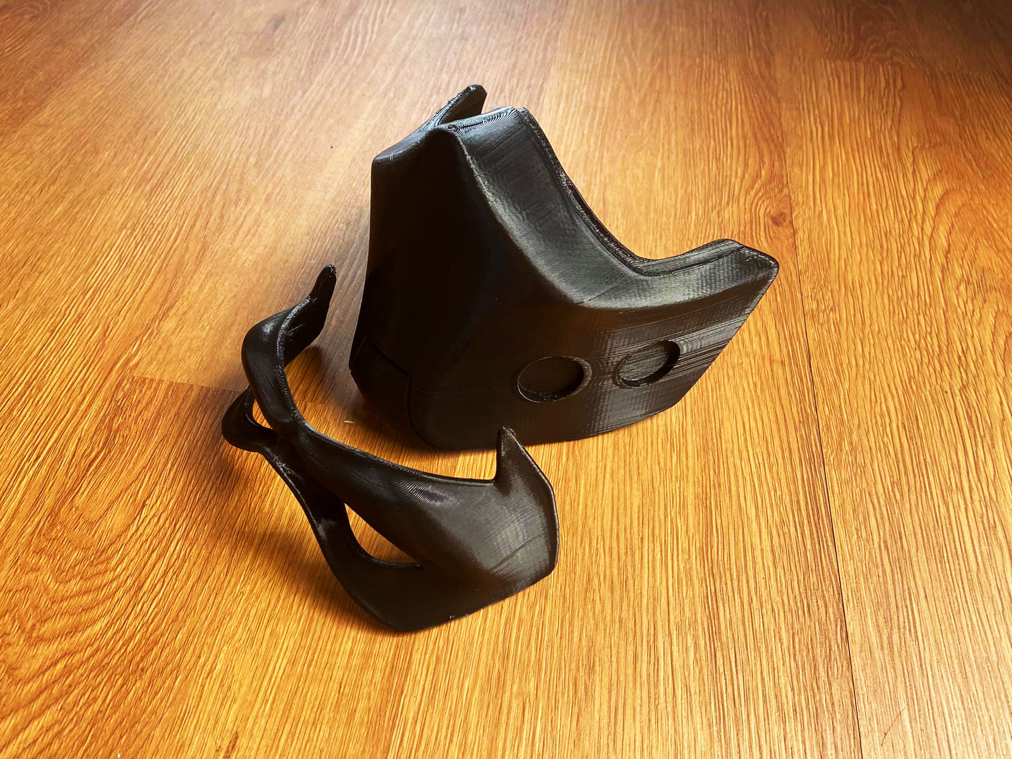 Red Hood Mask - DC comics Cosplay 3D print model_37