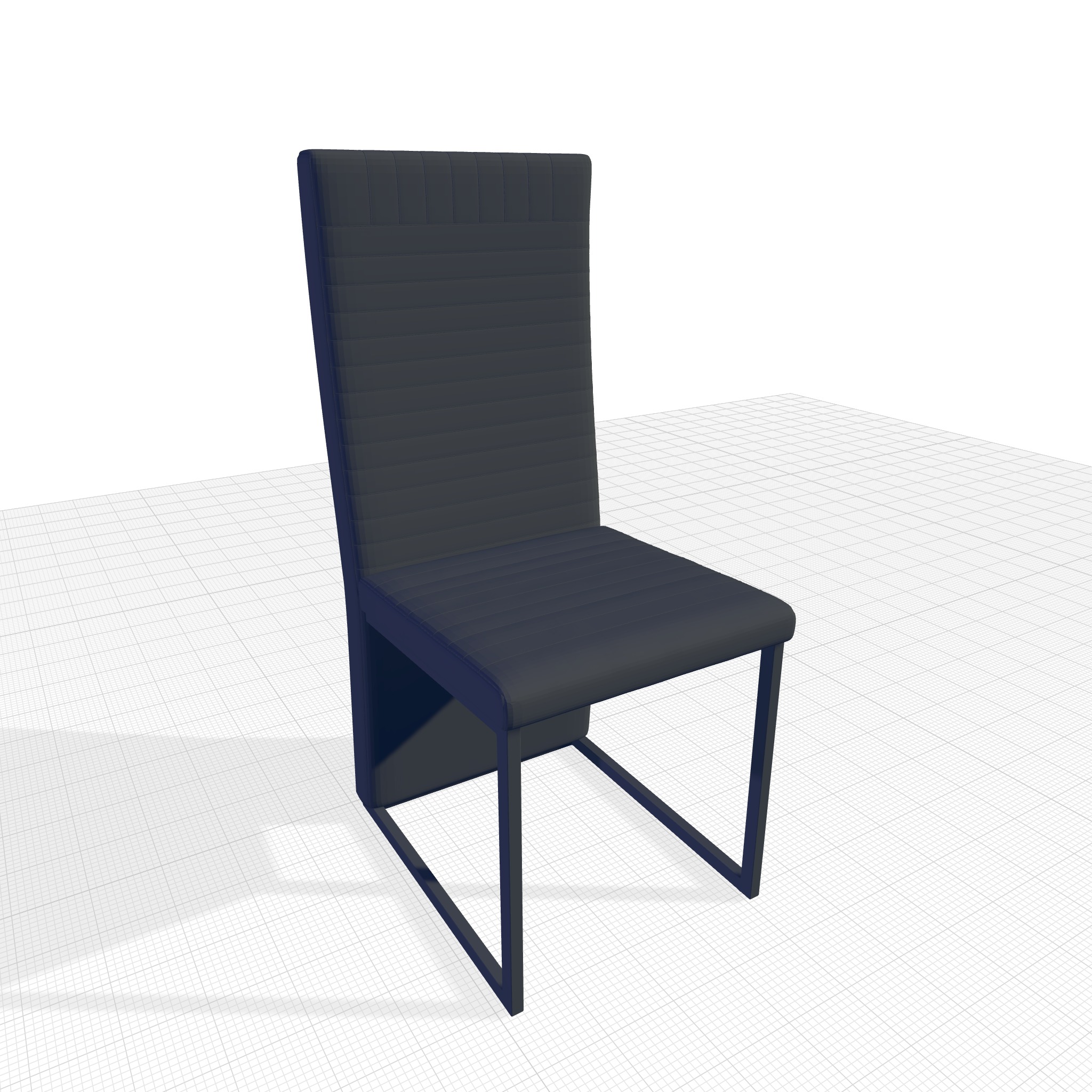 Joyner Upholstered Dining Chair 3D model_1
