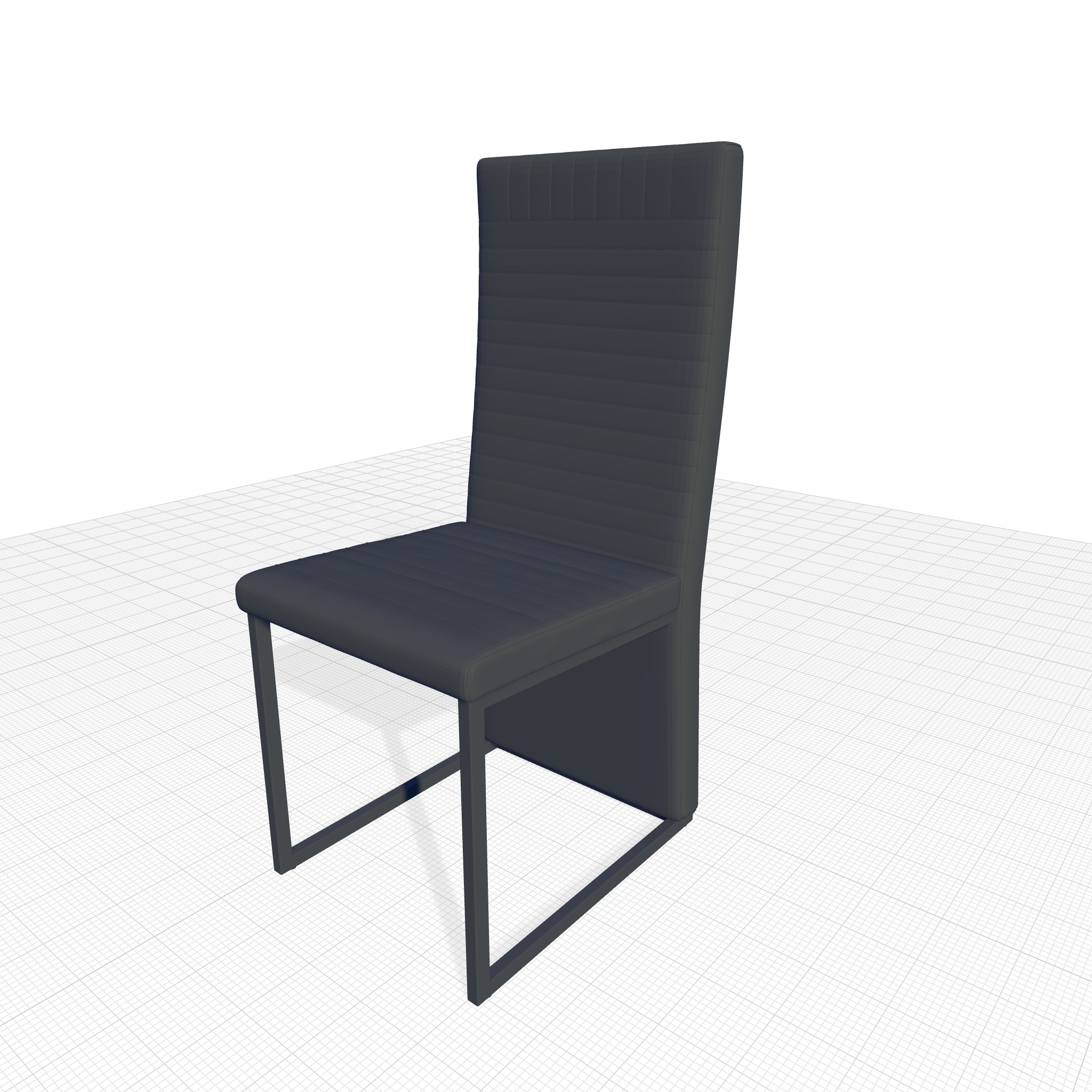 Joyner Upholstered Dining Chair 3D model_3