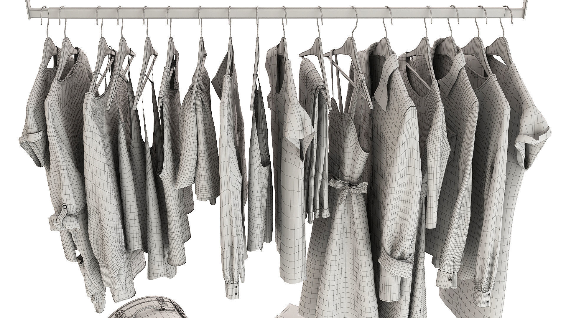 Clothing for Wardrobe 3D model_14