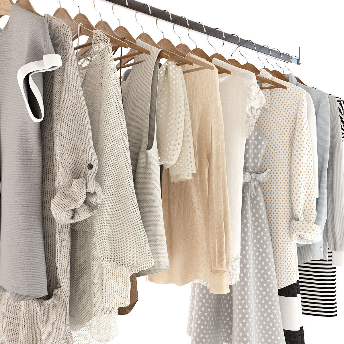 Clothing for Wardrobe 3D model_16