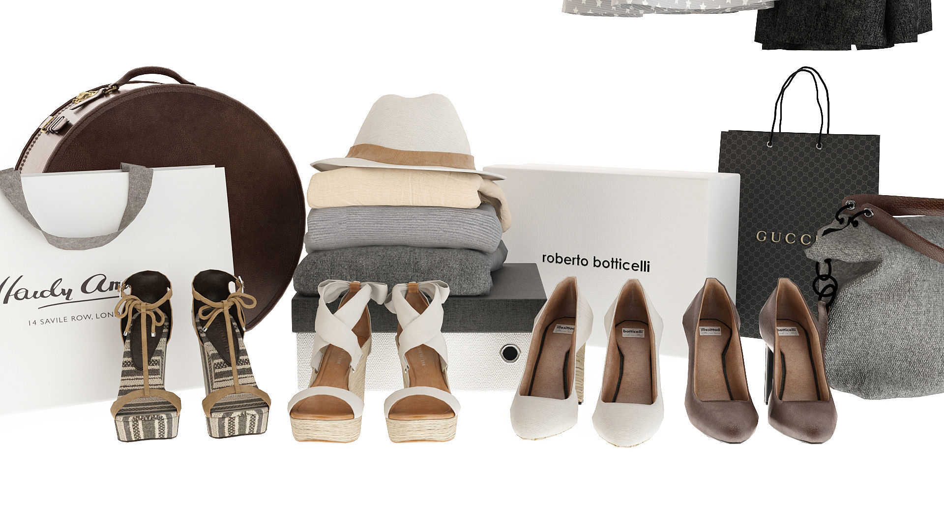 Clothing for Wardrobe 3D model_12