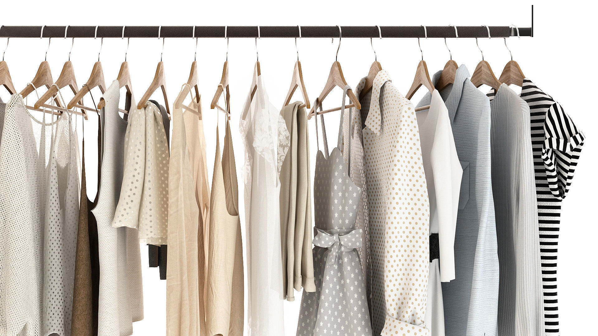 Clothing for Wardrobe 3D model_9