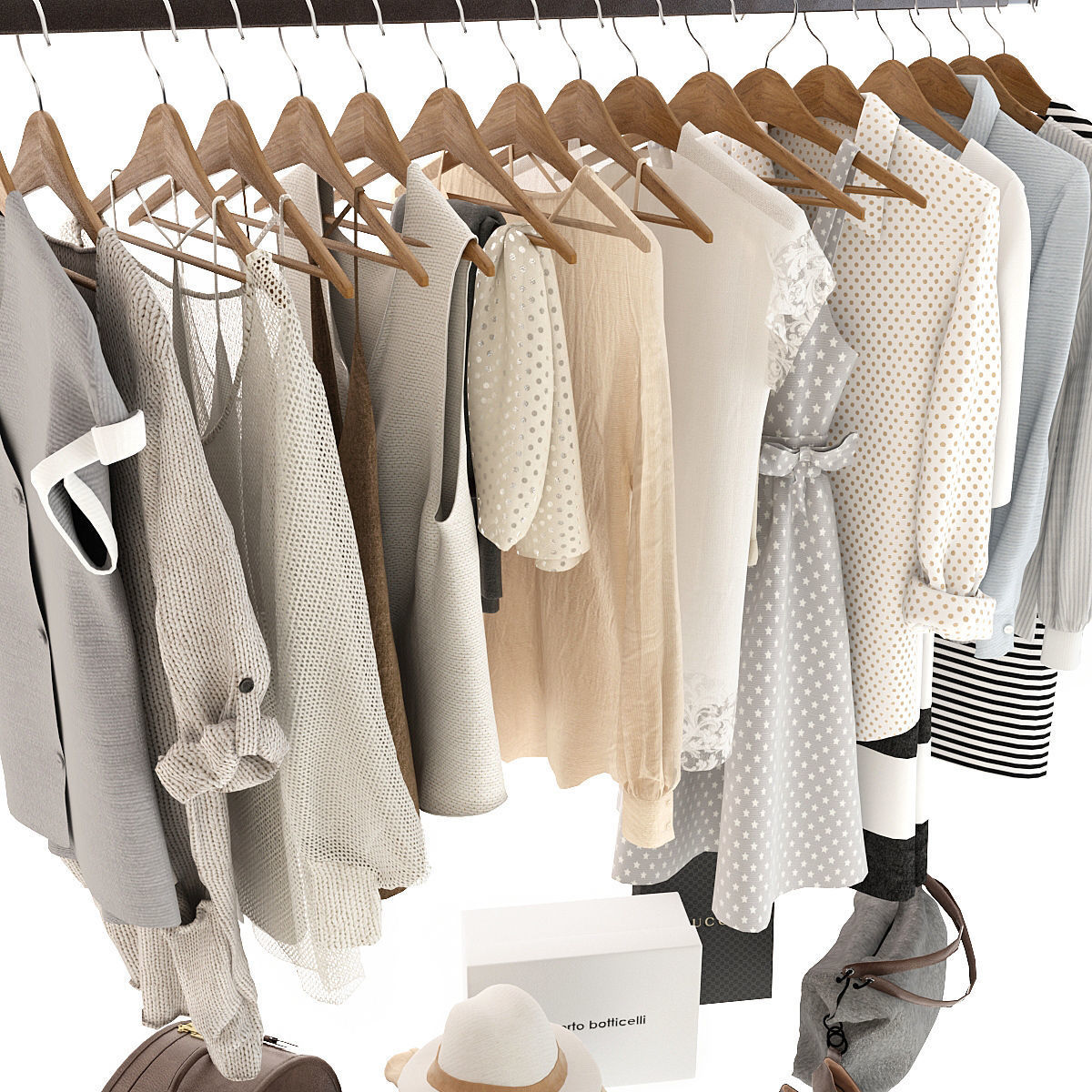 Clothing for Wardrobe 3D model_5