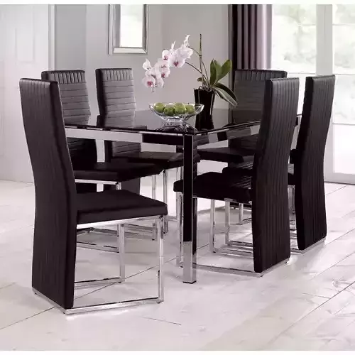 Joyner 7 - Piece  Diner Table Chair Set