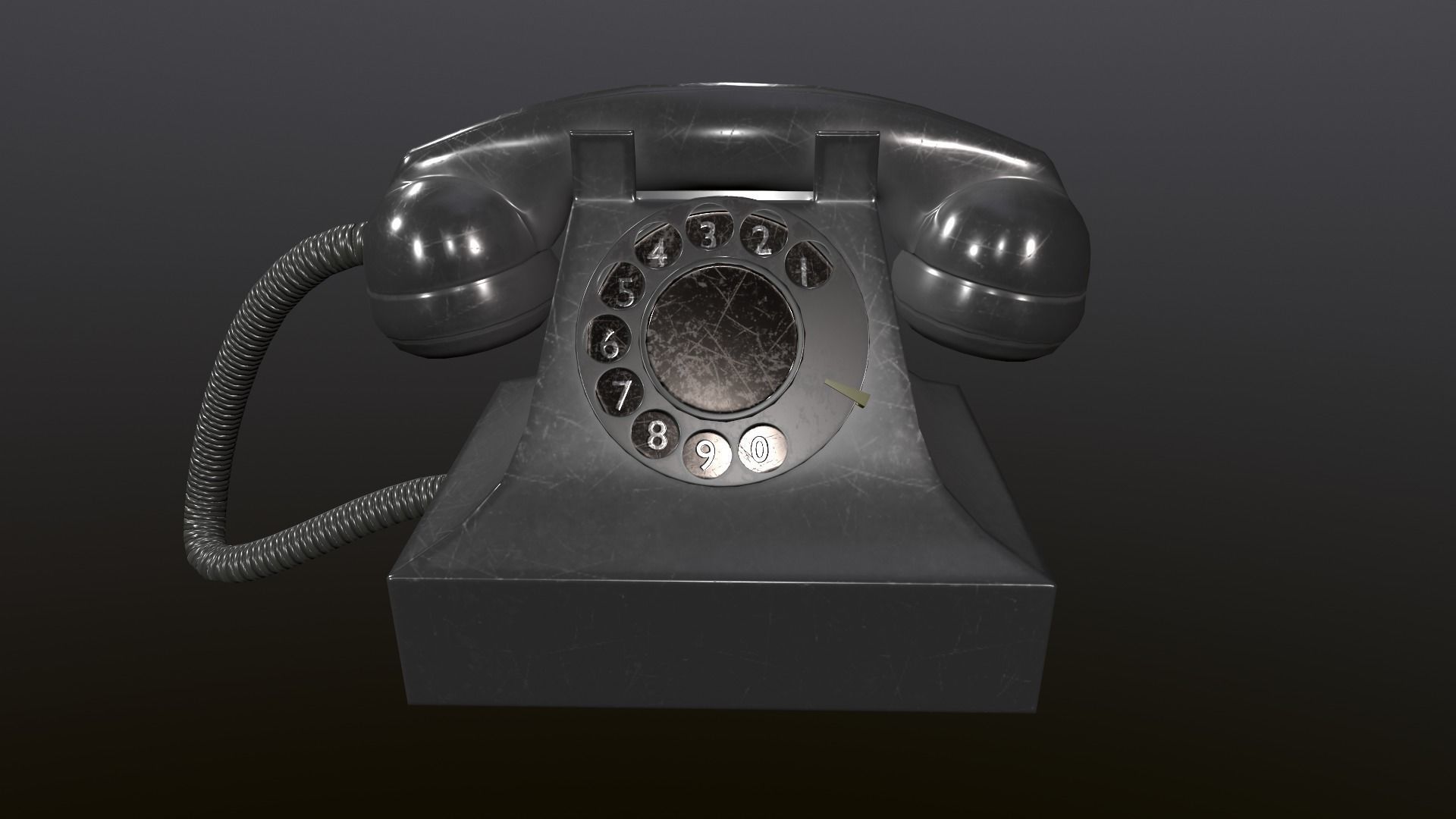 A collection of low poly furniture Low-poly 3D model_12