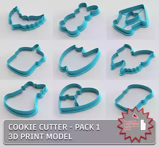 Cookie cutter - pack 1