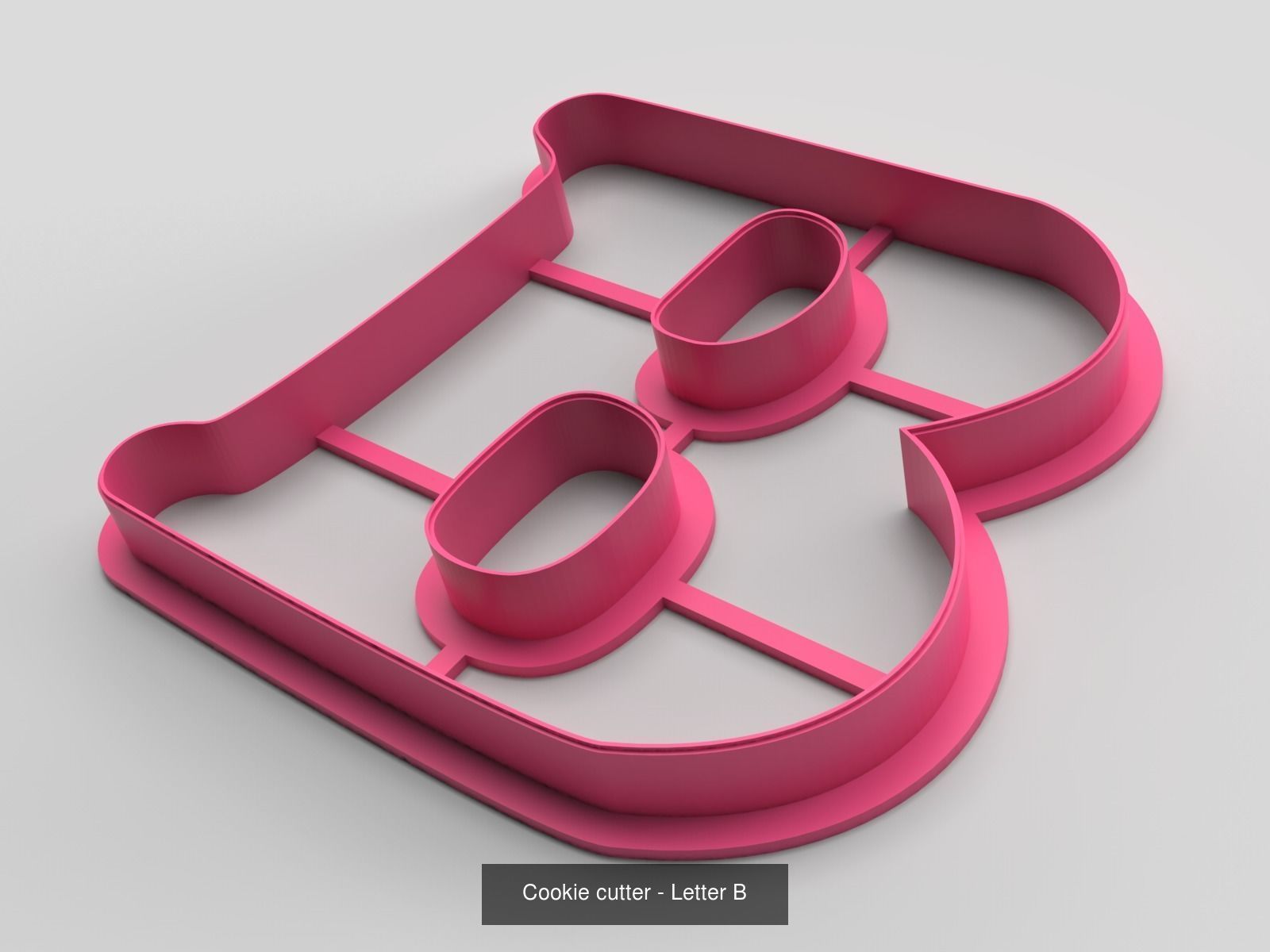 Cookie cutter - pack 3 3D Model Collection_4