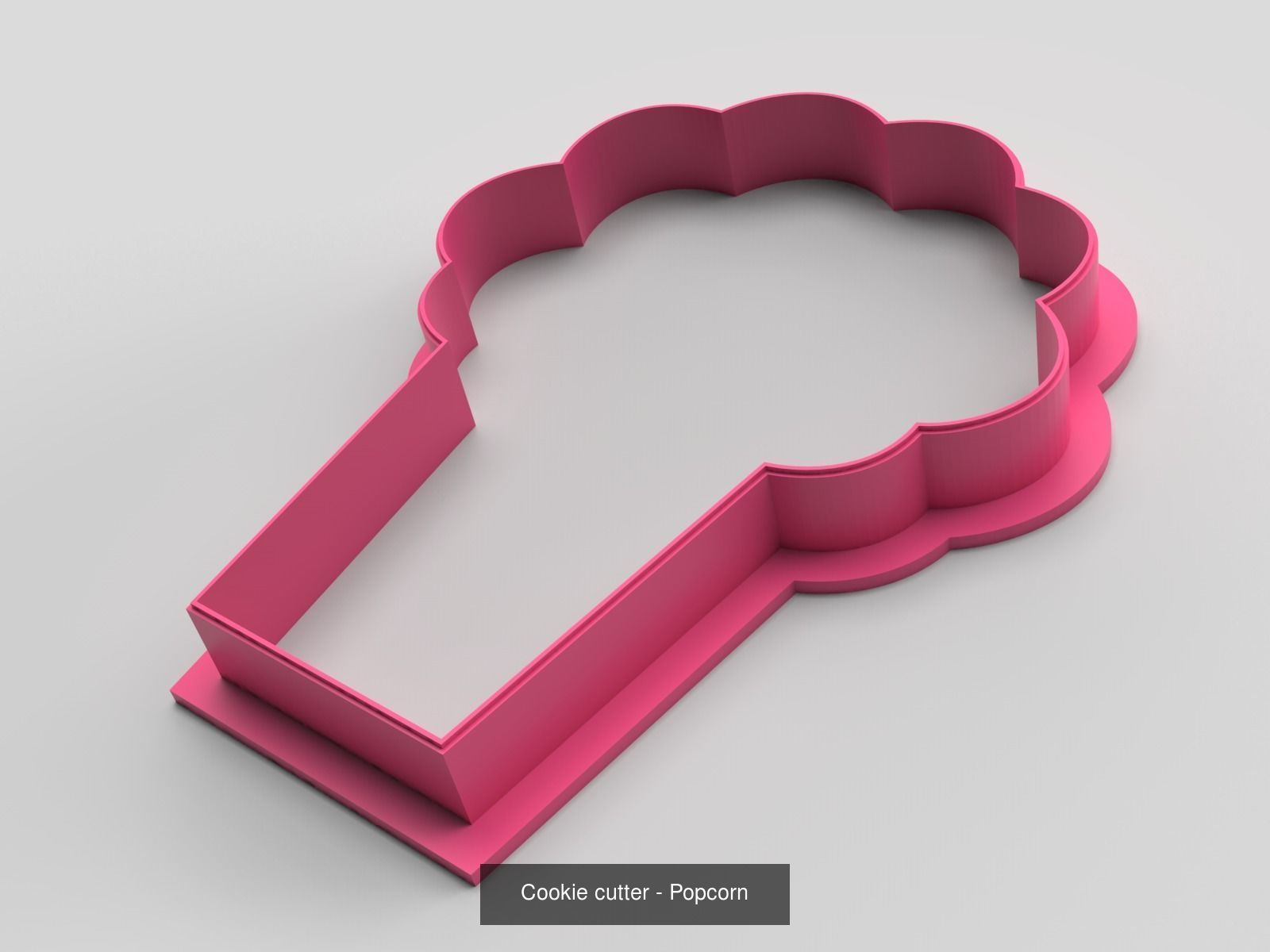 Cookie cutter - pack 3 3D Model Collection_5