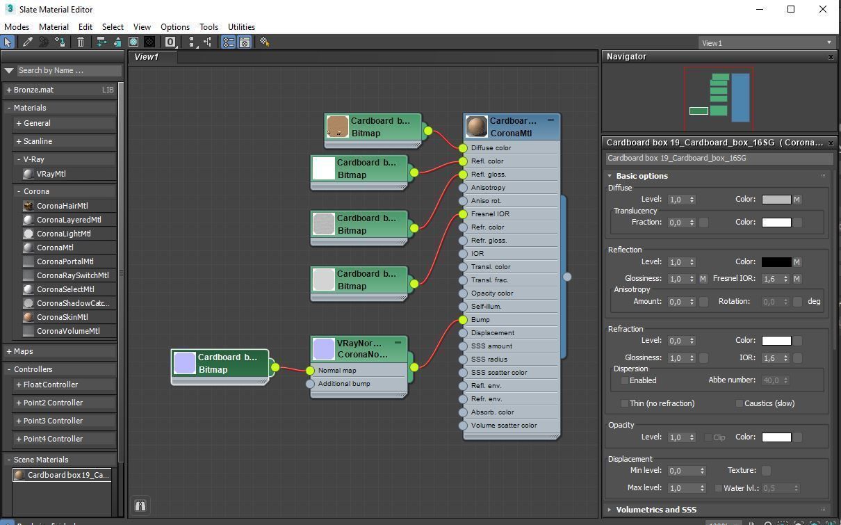 Cardboard box 19 3D model_15