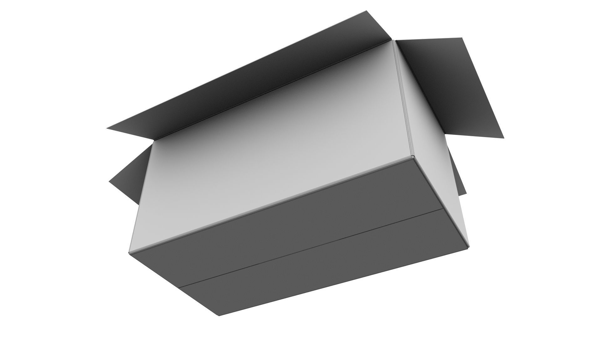 Cardboard box 19 3D model_12