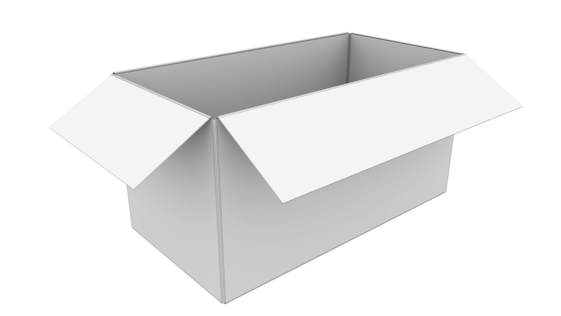 Cardboard box 19 3D model_13