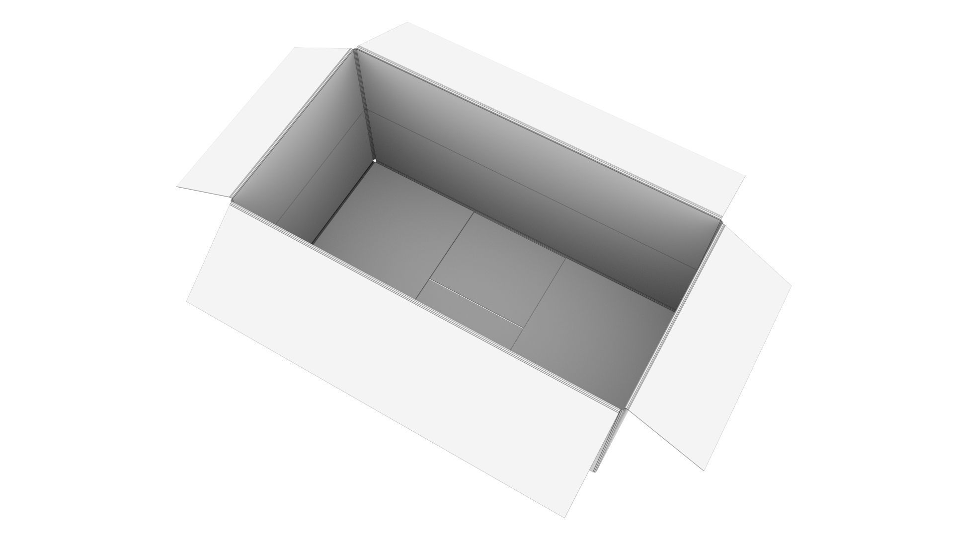 Cardboard box 19 3D model_11