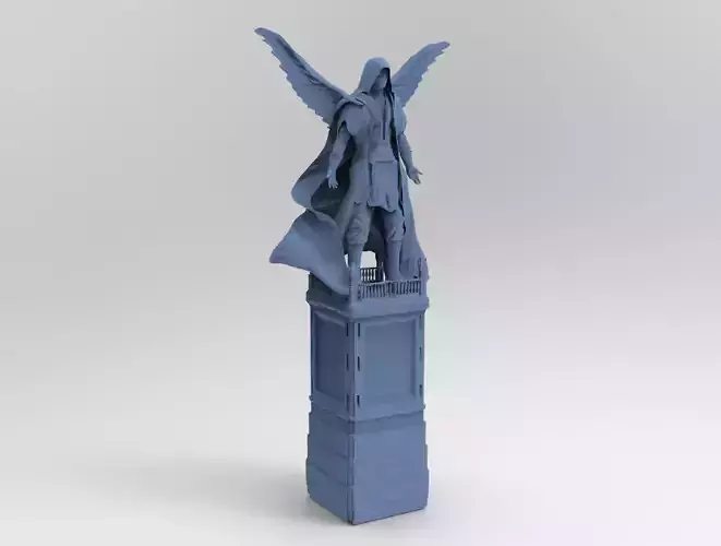 Hooded Statue