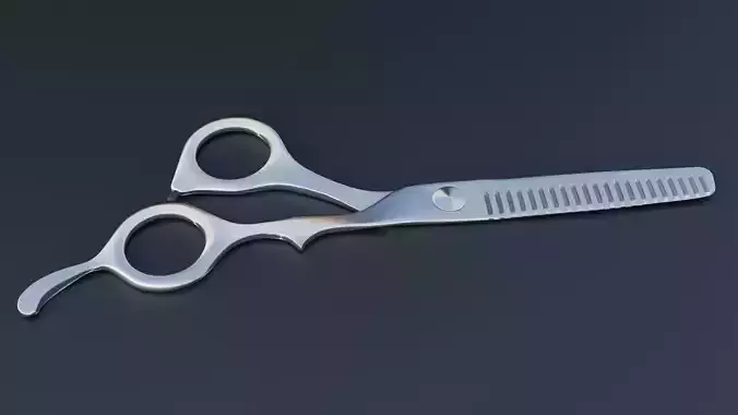 Professional Barber Steel Thinning Scissors