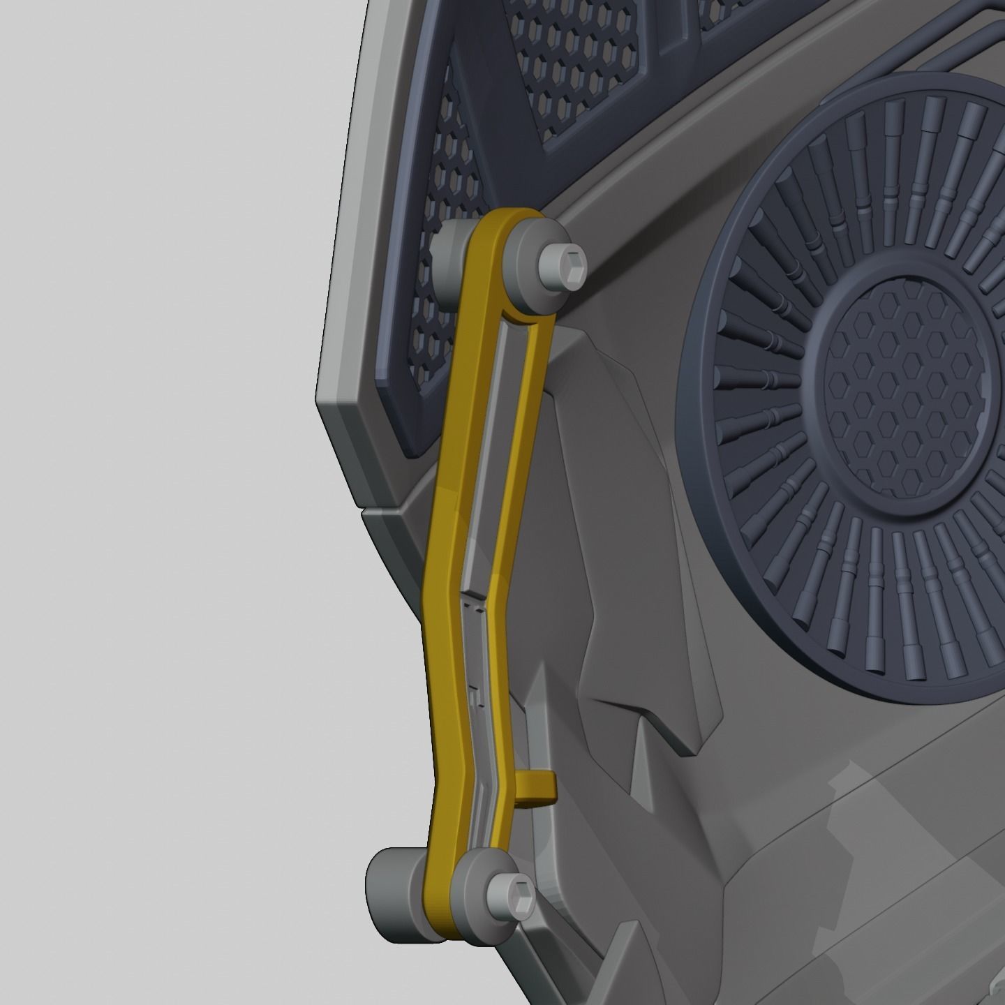 Ironman Mk 46 47 Helmet 3D Printable Model with Interior Details 3D print model_33