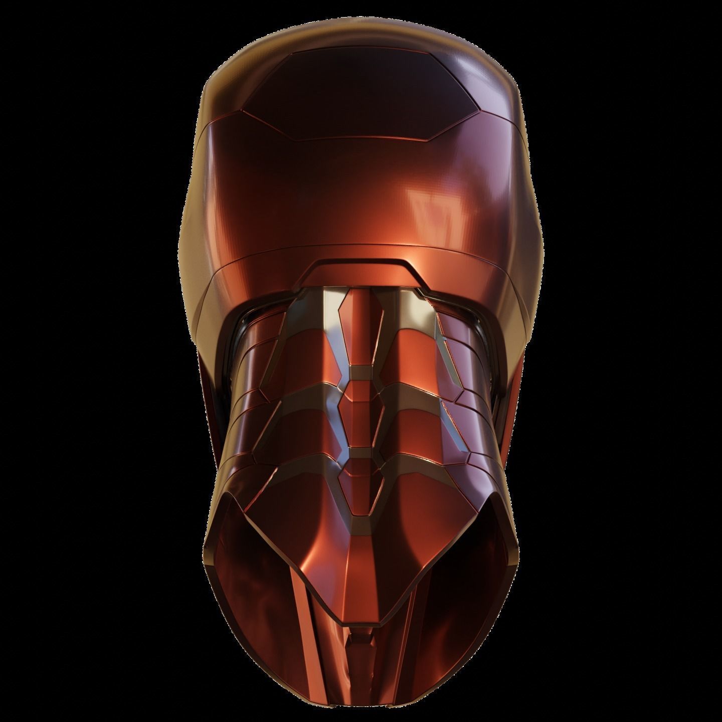 Ironman Mk 46 47 Helmet 3D Printable Model with Interior Details 3D print model_8
