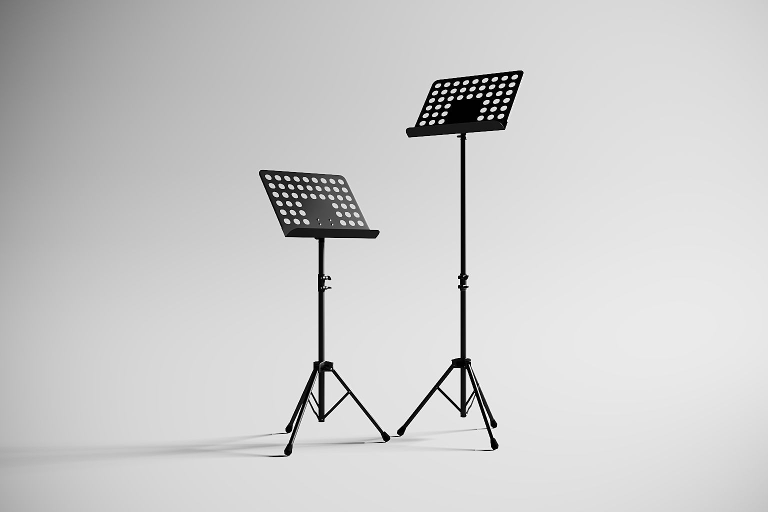 Music stand  3D model_1