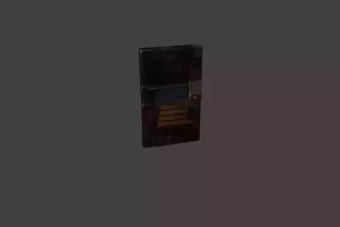 Rust - Sheet Metal Door Free 3D model
