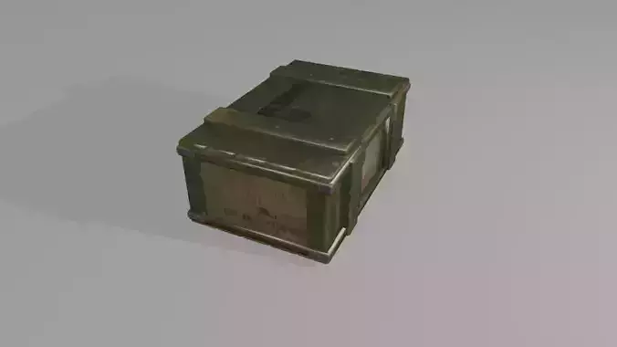 Rust - Military Crate Free 3D model