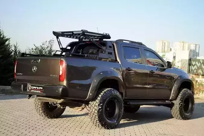 118 Scale Norev X class Truck Bed Rack and Roll Bar 3D print model