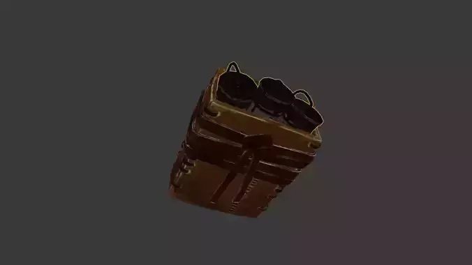 Rust - Satchel Charge Free 3D model
