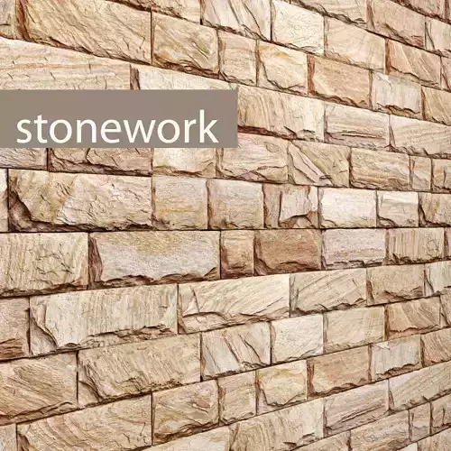 Stone slate 3D