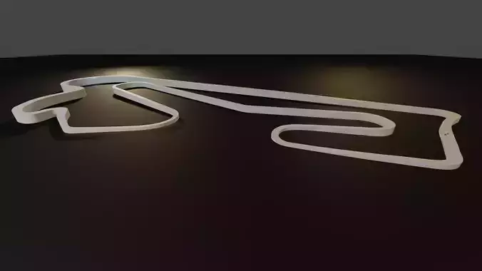 Estoril Racing Circuit Conceptual 3D model