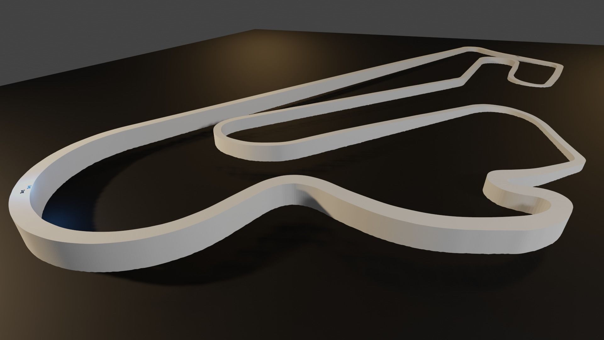Estoril Racing Circuit Conceptual 3D model_1