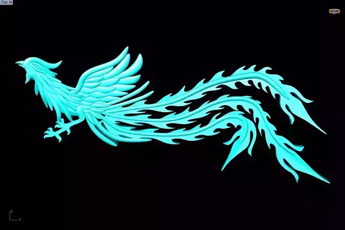  Phoenix for jewelry - Phoenix for pendant - Phoenix  for ring