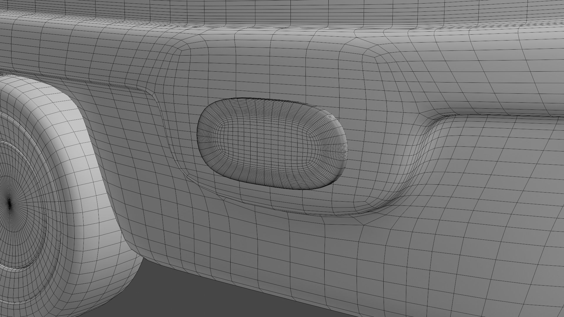 Kids Wagon Low-poly 3D model_18