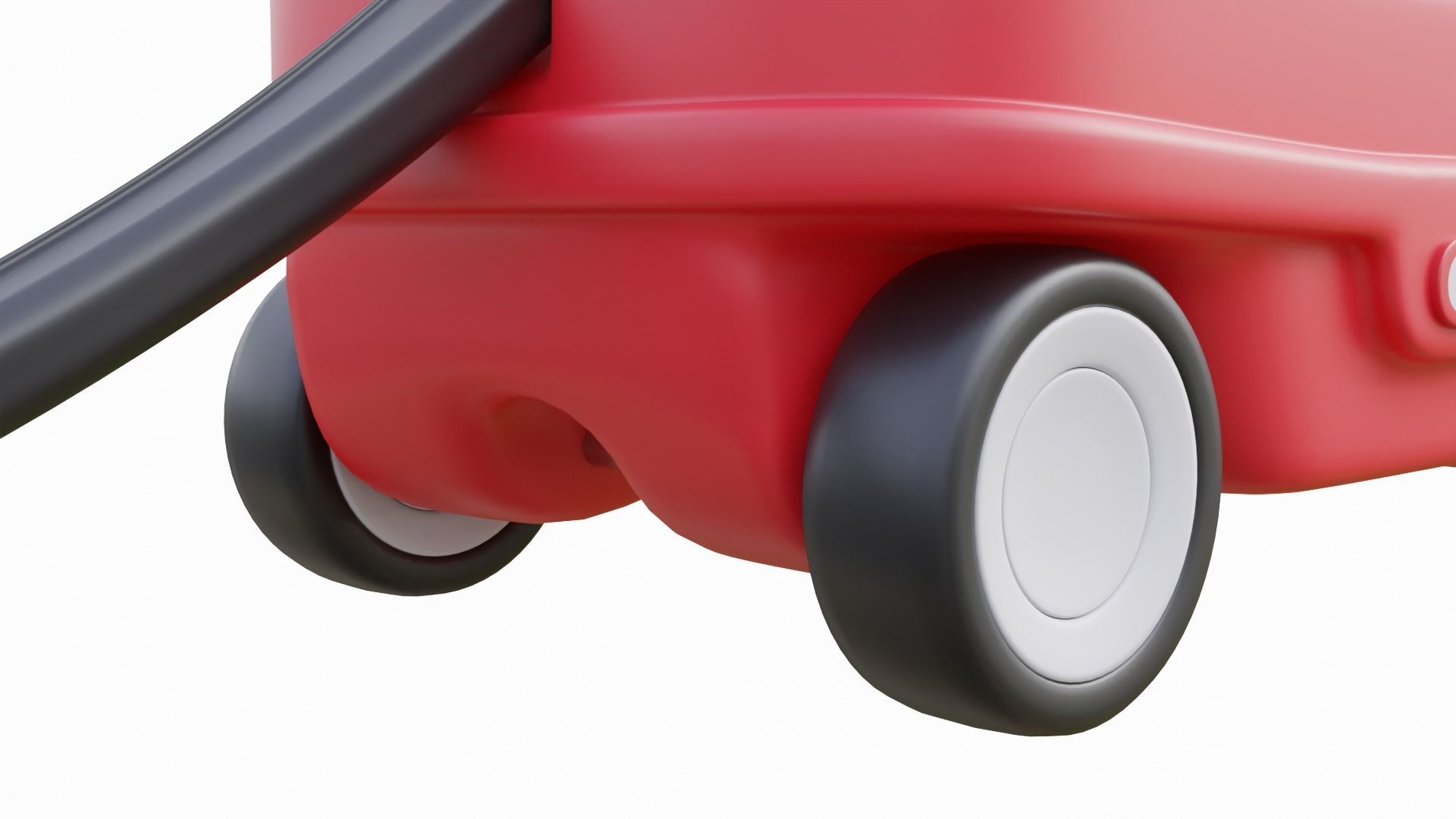 Kids Wagon Version 2 Low-poly 3D model_7