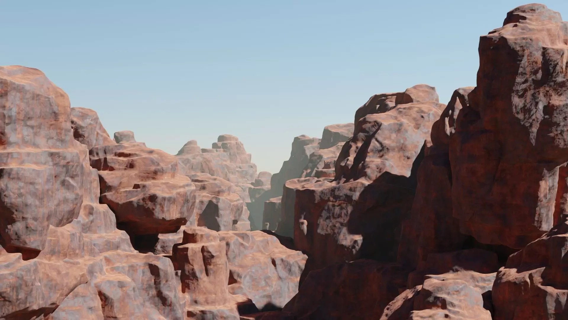 10 Model Desert Cliffs pack Vol2 Low-poly 3D model_0
